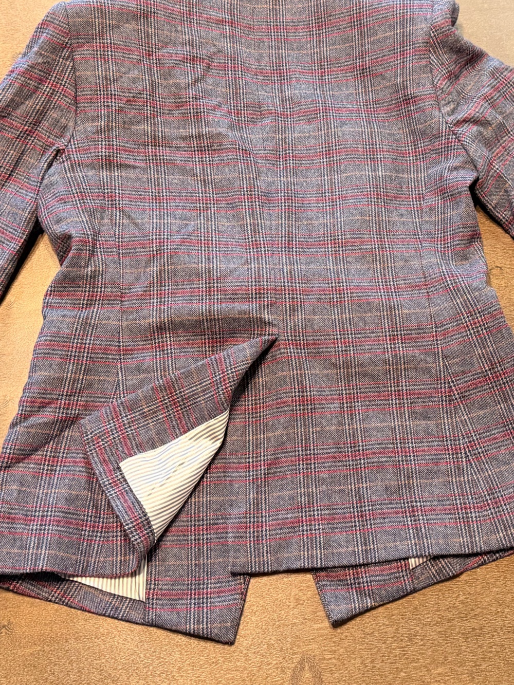 Veronica Beard Lawrence Plaid Dickey (Zip-In compatible) Size 8 - Picture 10 of 16